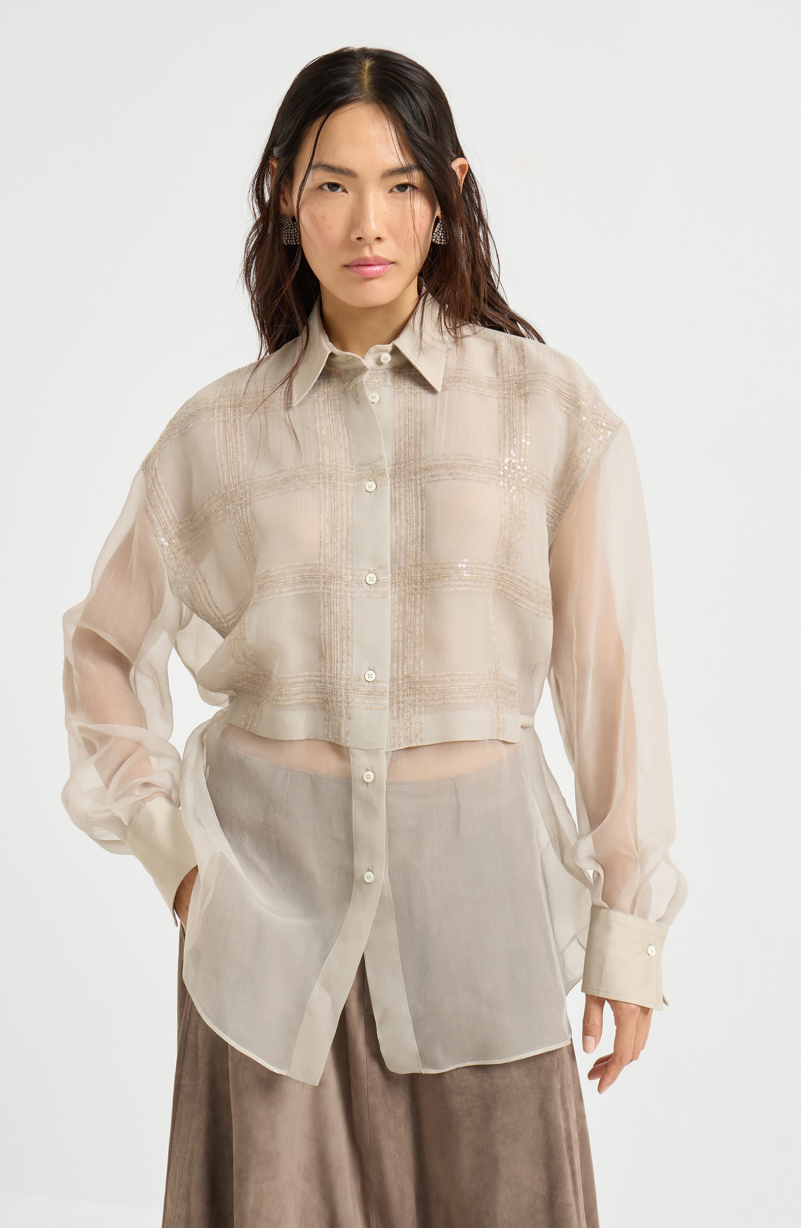 Dazzling Embroidery shirt - image 2