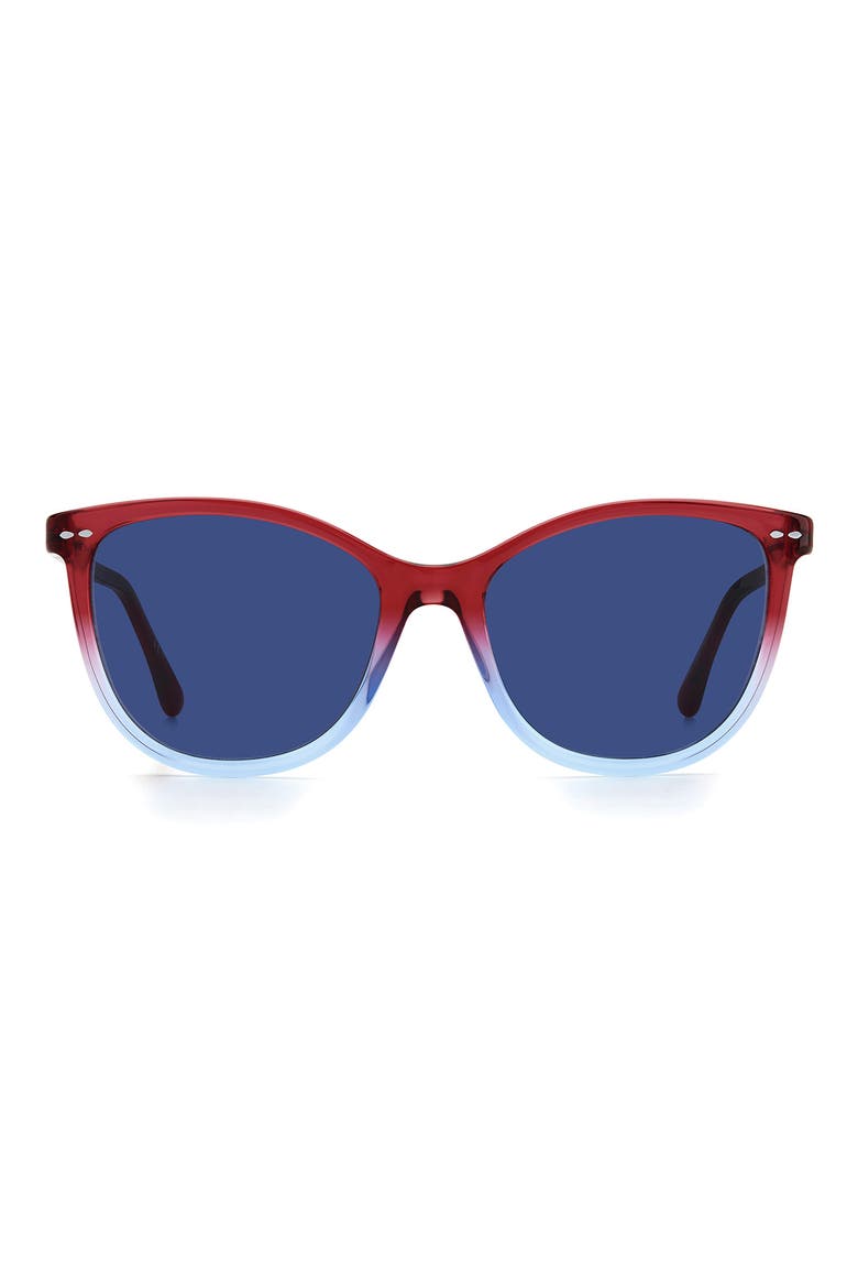 Gradient Round Sunglasses, Main, color, 0K1G-KU
