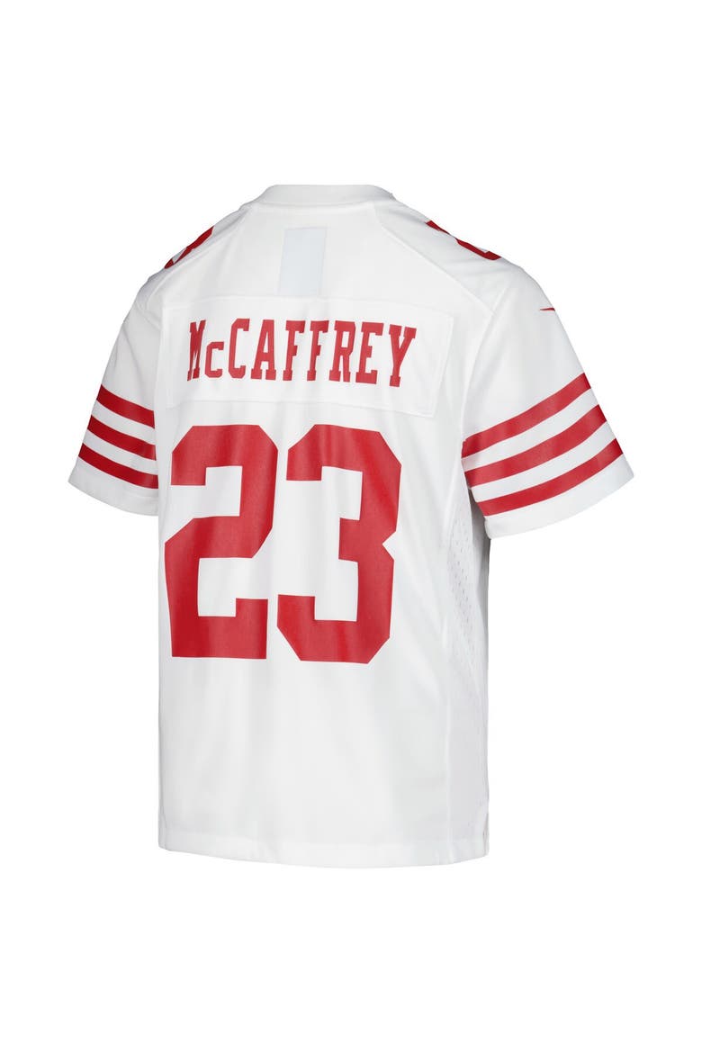 Youth Nike Christian McCaffrey White San Francisco 49ers Game Jersey, Alternate, color, White