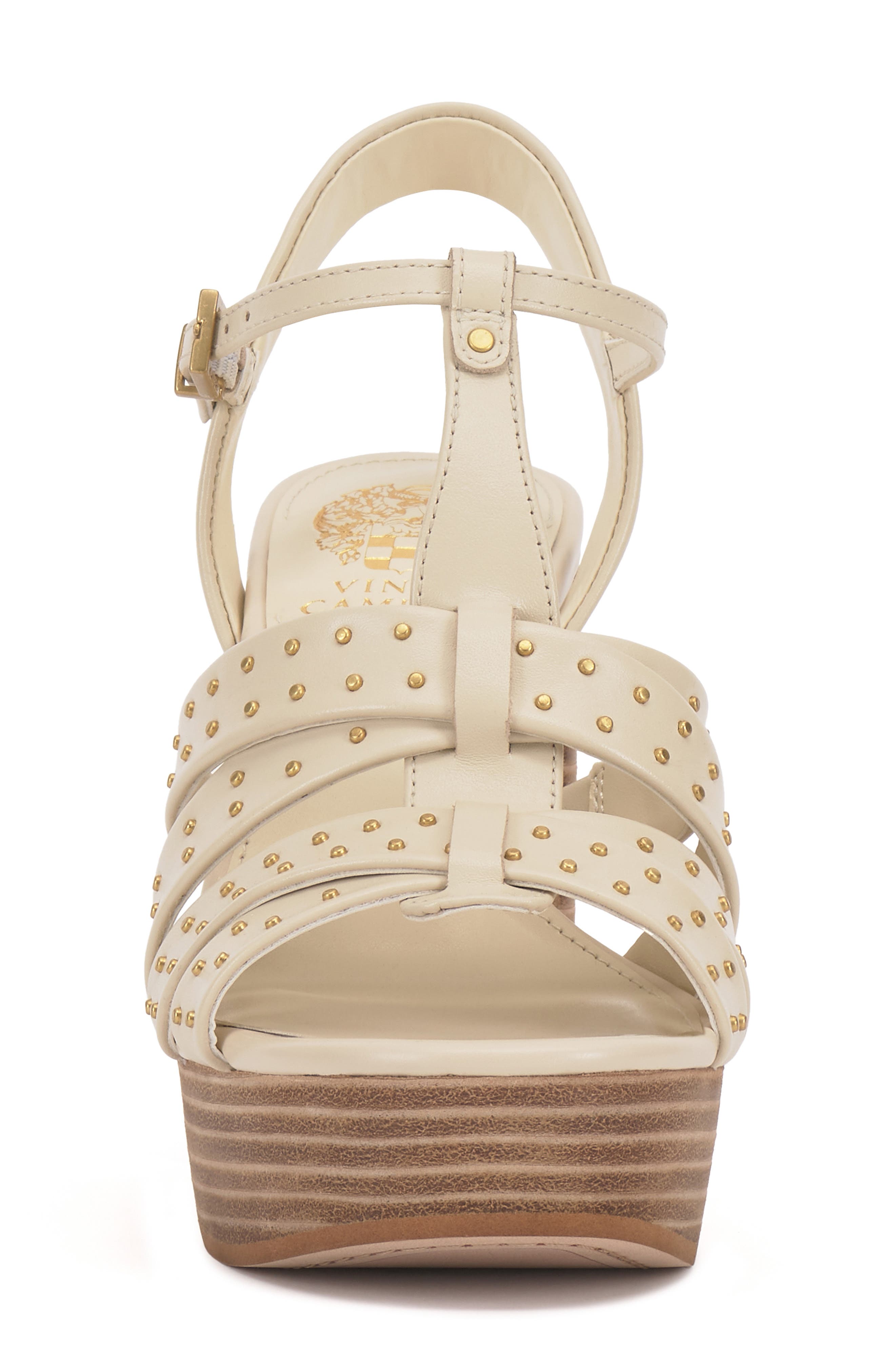 Vince Camuto Palton Slingback Platform Sandal, Alternate, color, Panna Creme