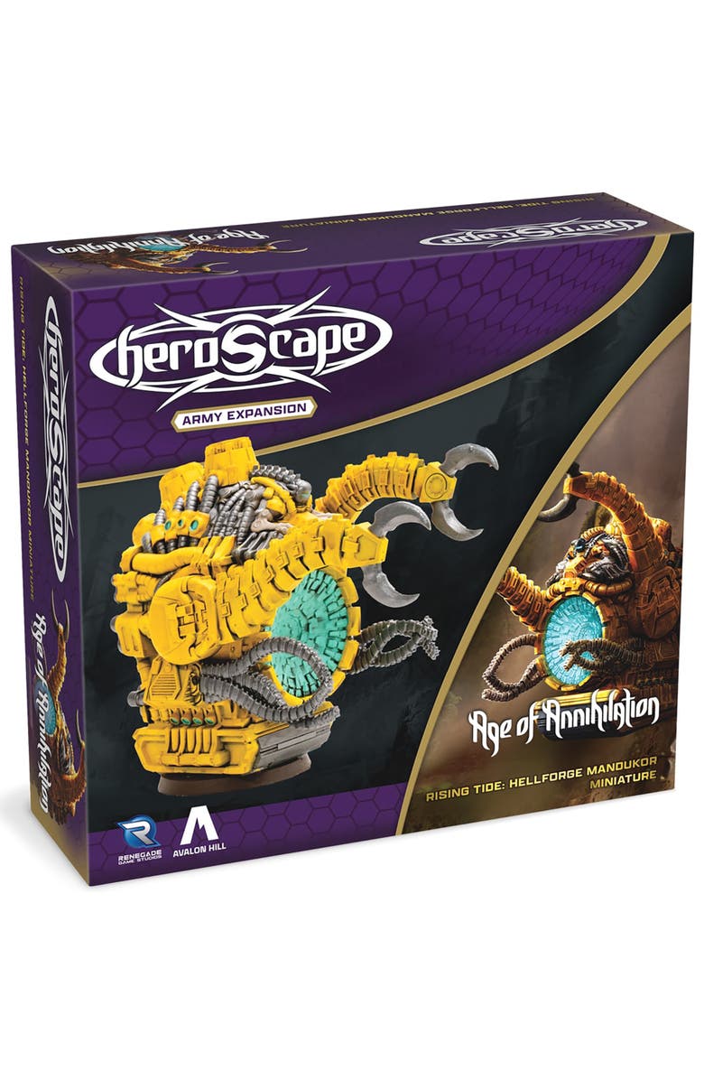 Renegade Games Heroscape Rising Tide, Hellforge Mandukor Army Expansion, Main, color, Multicolored