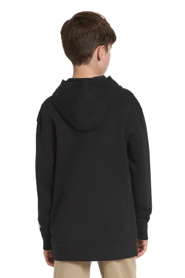 Kids' Class Pack Cotton Blend Fleece Hoodie, Alternate, color, BLACK
