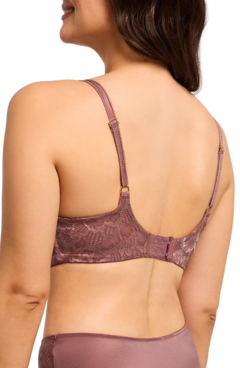 Montelle Intimates Dream Wireless T-Shirt Bra, Alternate, color, Woodrose