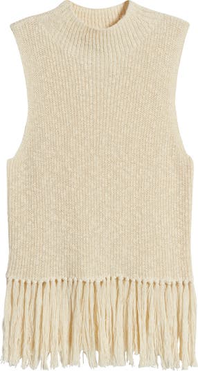 Astrid Fringe Hem Knit Tank