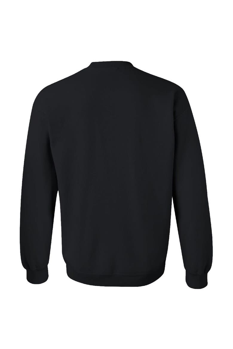 Men's Checkered Flag Sports  Black NASCAR and Chill Pullover Sweatshirt, Alternate, color, Black