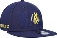 New Era Men's New Era Navy Nashville SC Kick Off 9FIFTY Snapback Hat