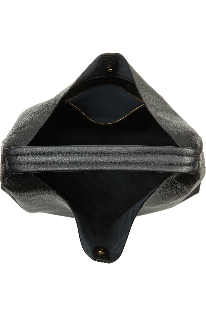 Kurt Geiger London Violet Leather Hobo Bag, Alternate, color,