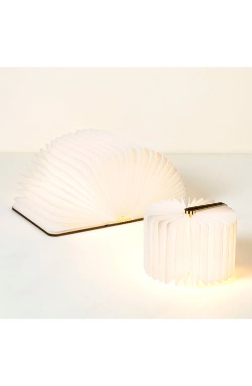 Uncommon Goods Accordion Book Lamp