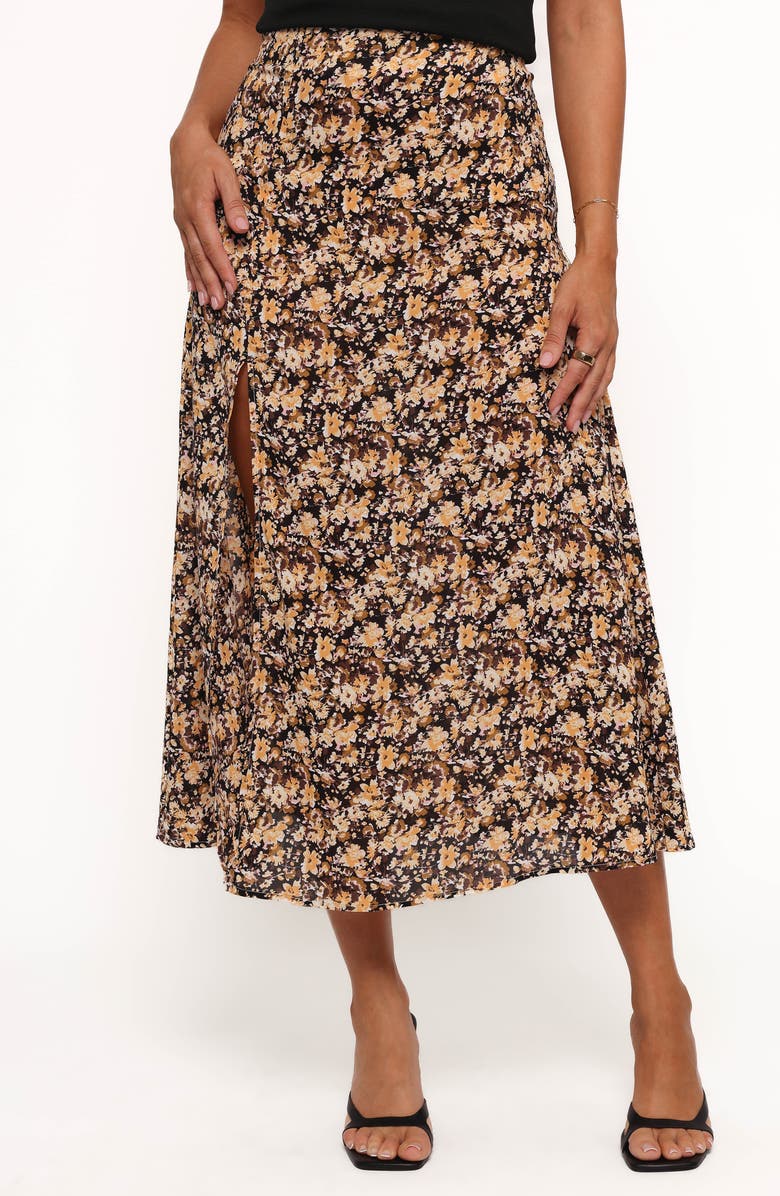 Petal & Pup Willow Floral Midi Skirt, Main, color,