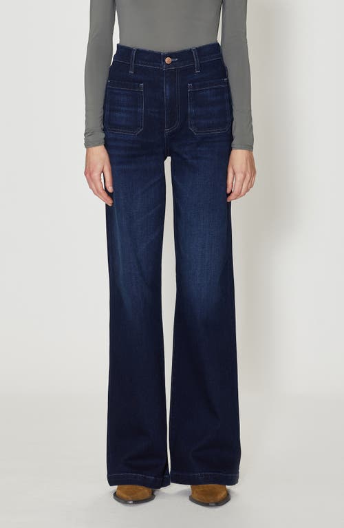 Le Jean Virginia Wide Leg Jeans In Wanderlust