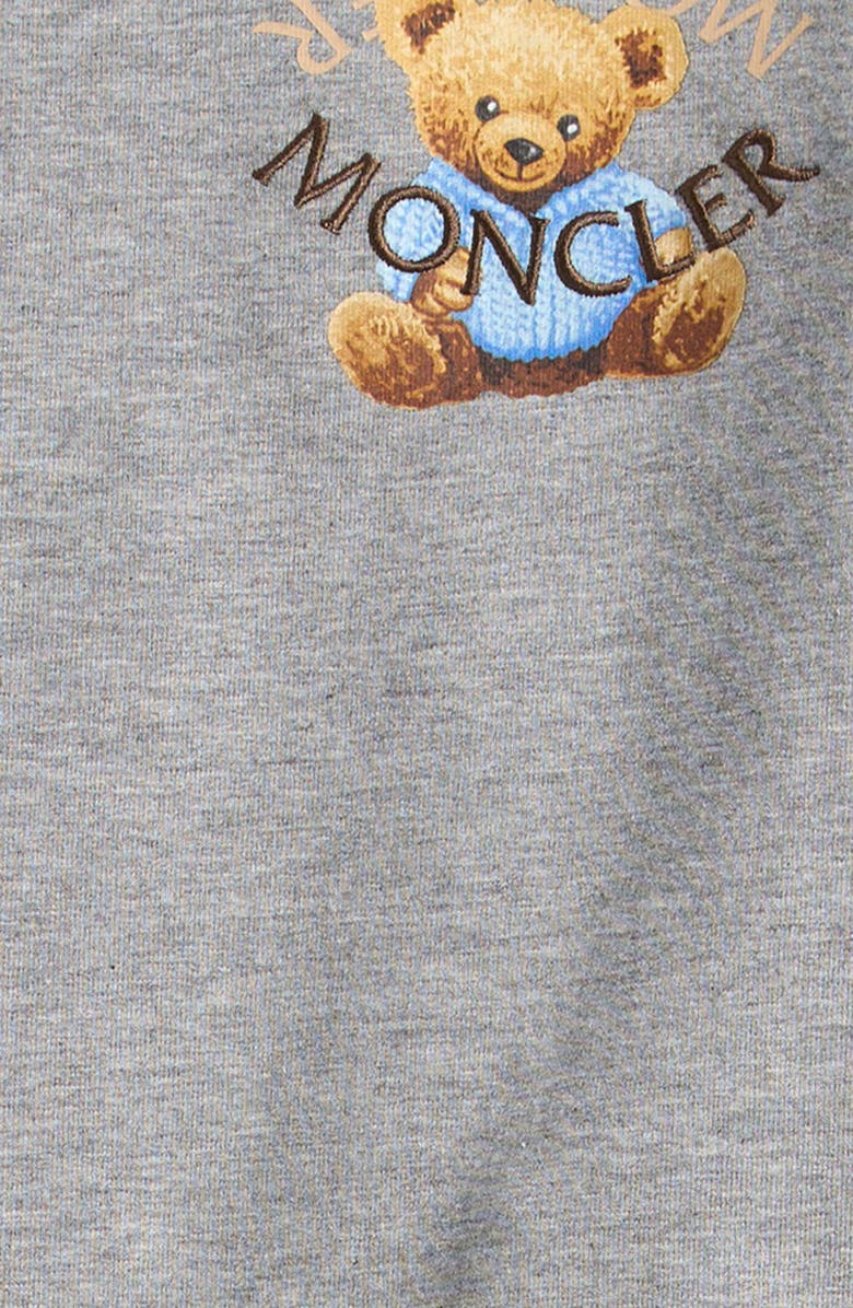 Moncler Kids' Bear Logo Graphic Sweatshirt & Joggers Set, Alternate, color, Grey