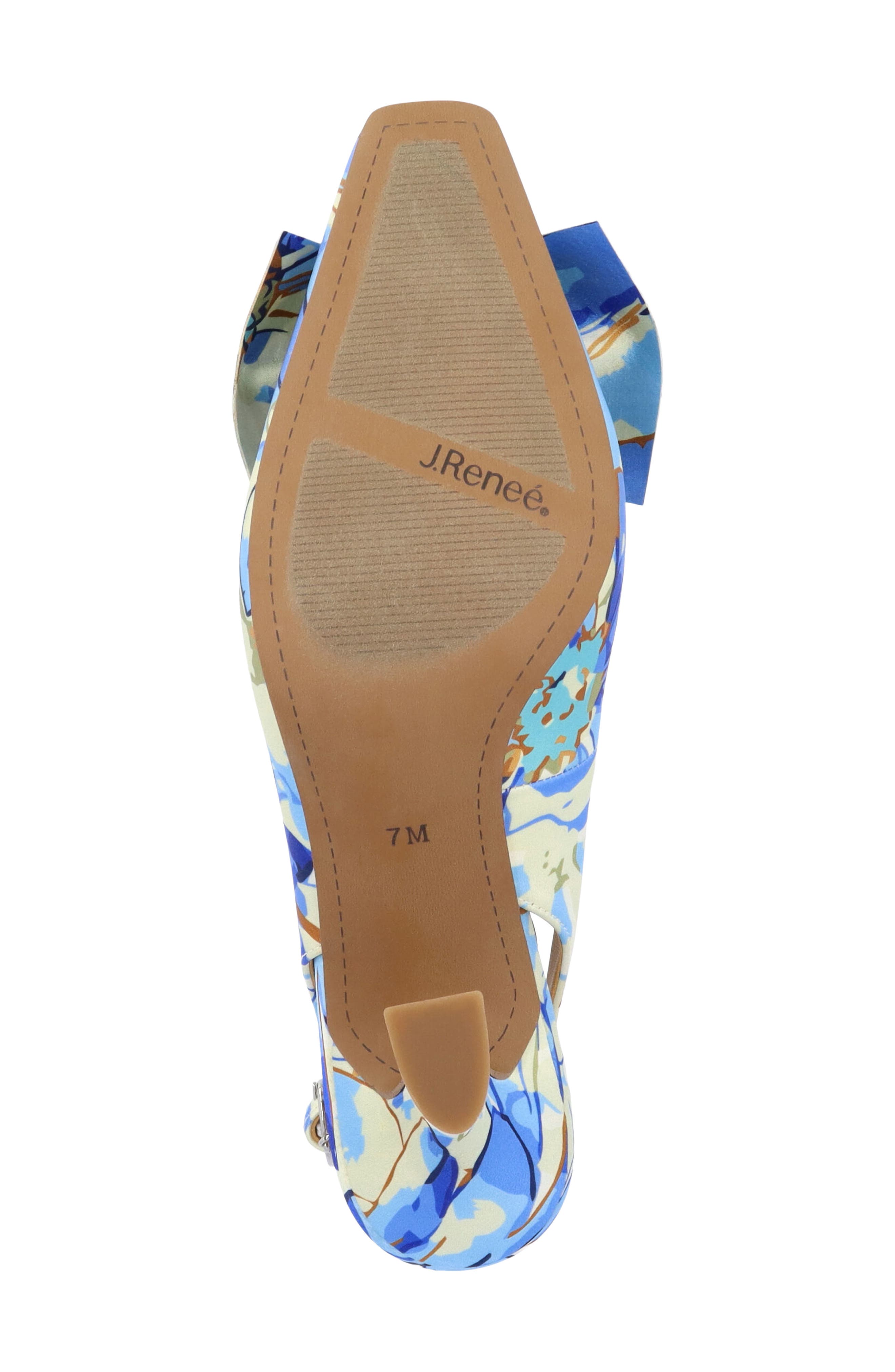 J. Reneé Harlan Floral Bow Slingback Pump, Alternate, color, 