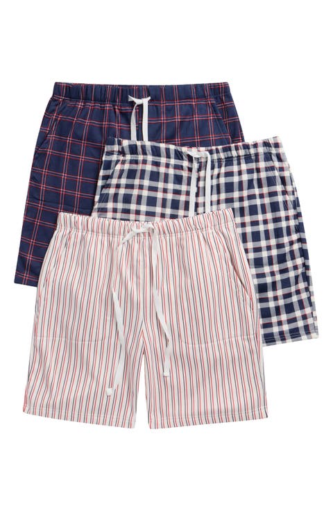 3-Pack Fleece Lounge Shorts