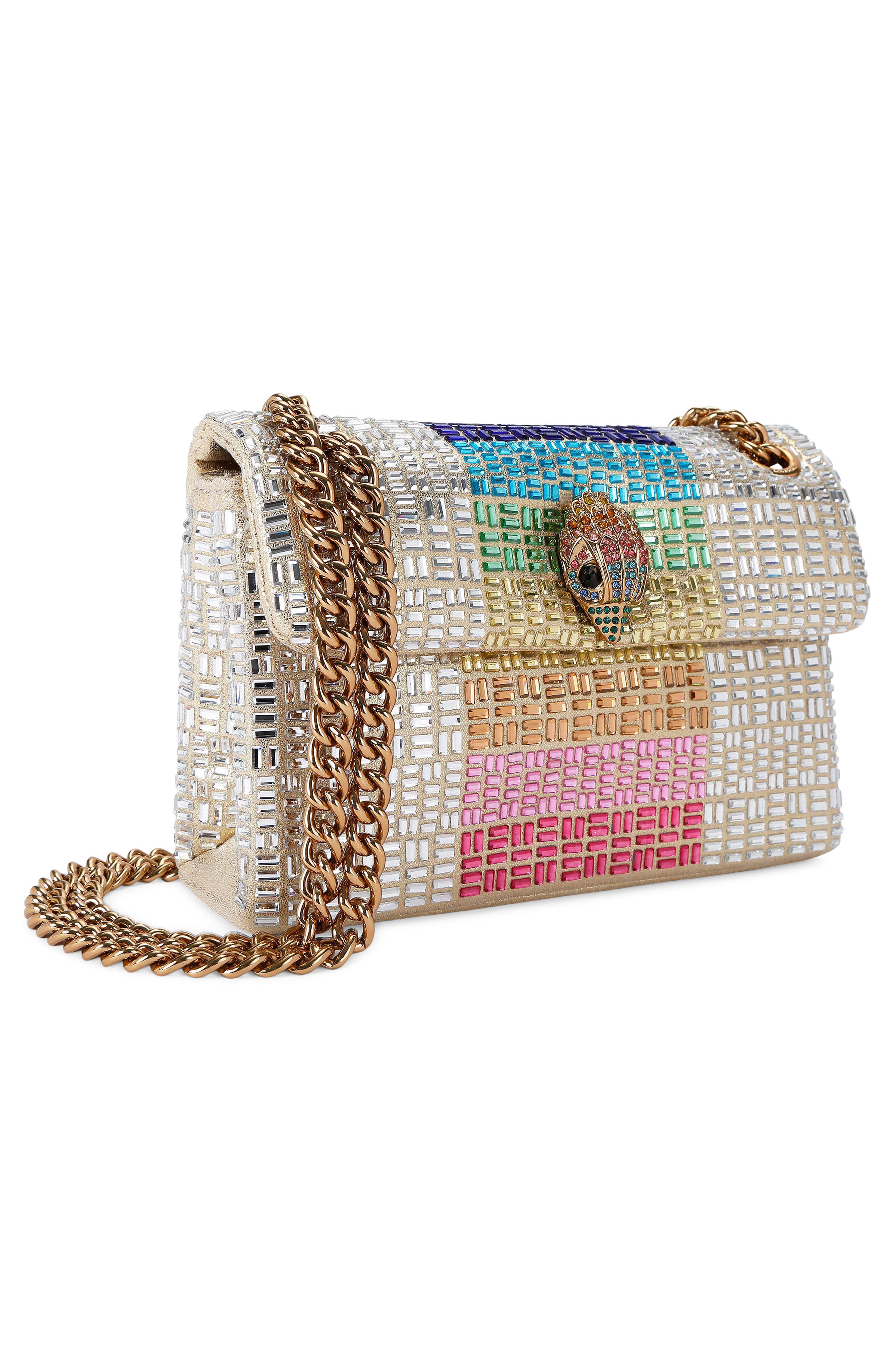 Kurt Geiger London Mini Kensington Crystals Convertible Crossbody Bag, Alternate, color, 