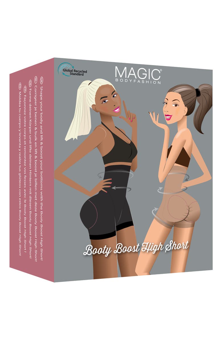MAGIC Bodyfashion Booty Boost High Waist Shaper Shorts, Alternate, color, 