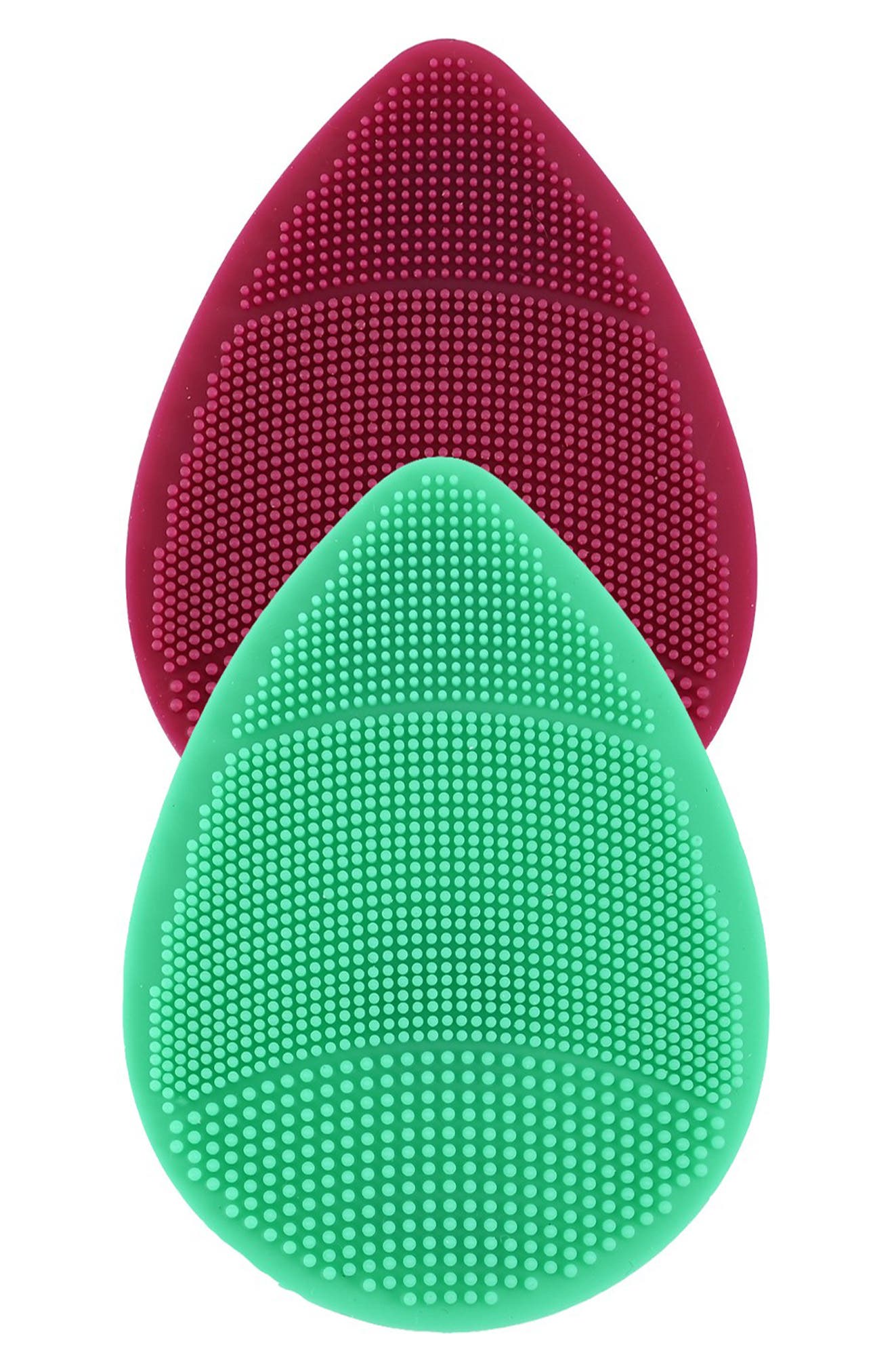 CLEANLOGIC 2-Pack Silicone Facial Scrubbers