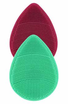 CLEANLOGIC 2-Pack Silicone Facial Scrubbers