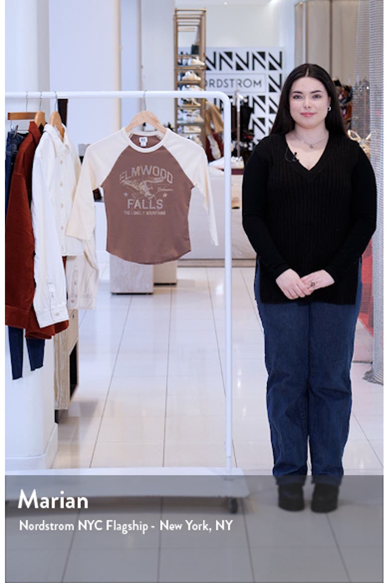 Elmwood Raglan Graphic T-Shirt video