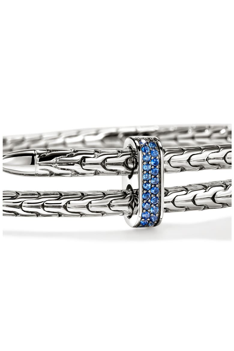 Spear Flex Cuff, Gemstones, 4mm, Alternate, color, SILVER