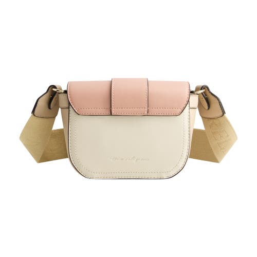 True Religion Color Block Crossbody In Red