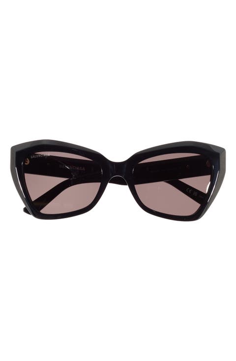 56mm Cat Eye Sunglasses