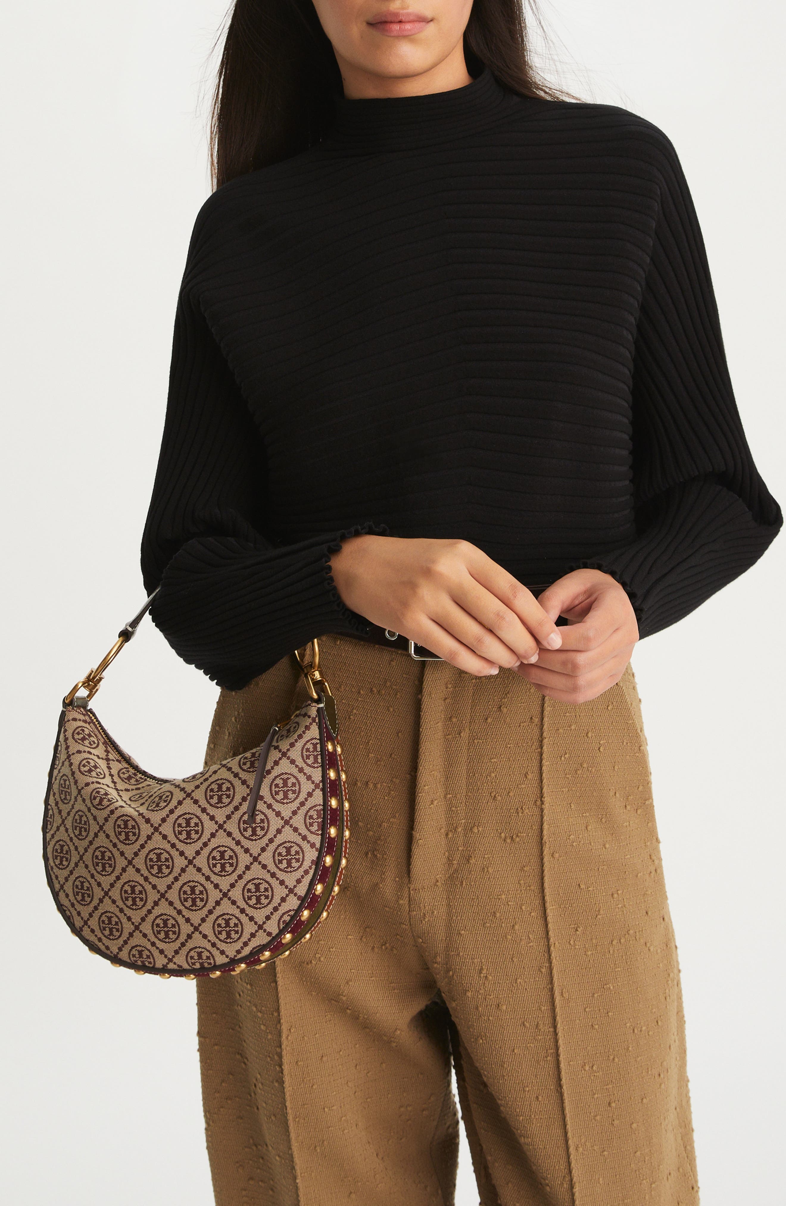 Tory Burch T Monogram Handbag, Alternate, color, 