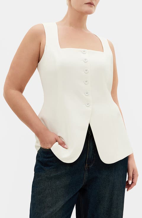 Abbie Square Neck Vest