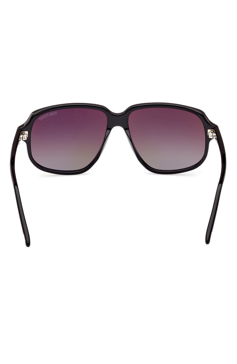 TOM FORD Anton 59mm Square Sunglasses, Alternate, color,