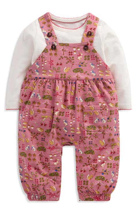 Jersey Dungaree Set