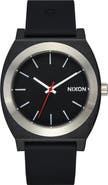 Nixon Time Teller OPP Silicone Strap Watch, 39.5mm