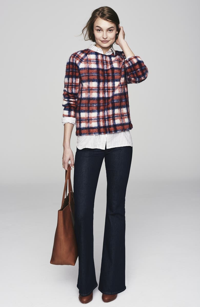 Madewell 'Flea Market' Flare Jeans, Alternate, color, 