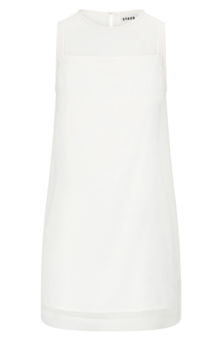 STAUD Brea Minidress, Alternate, color, Ivory