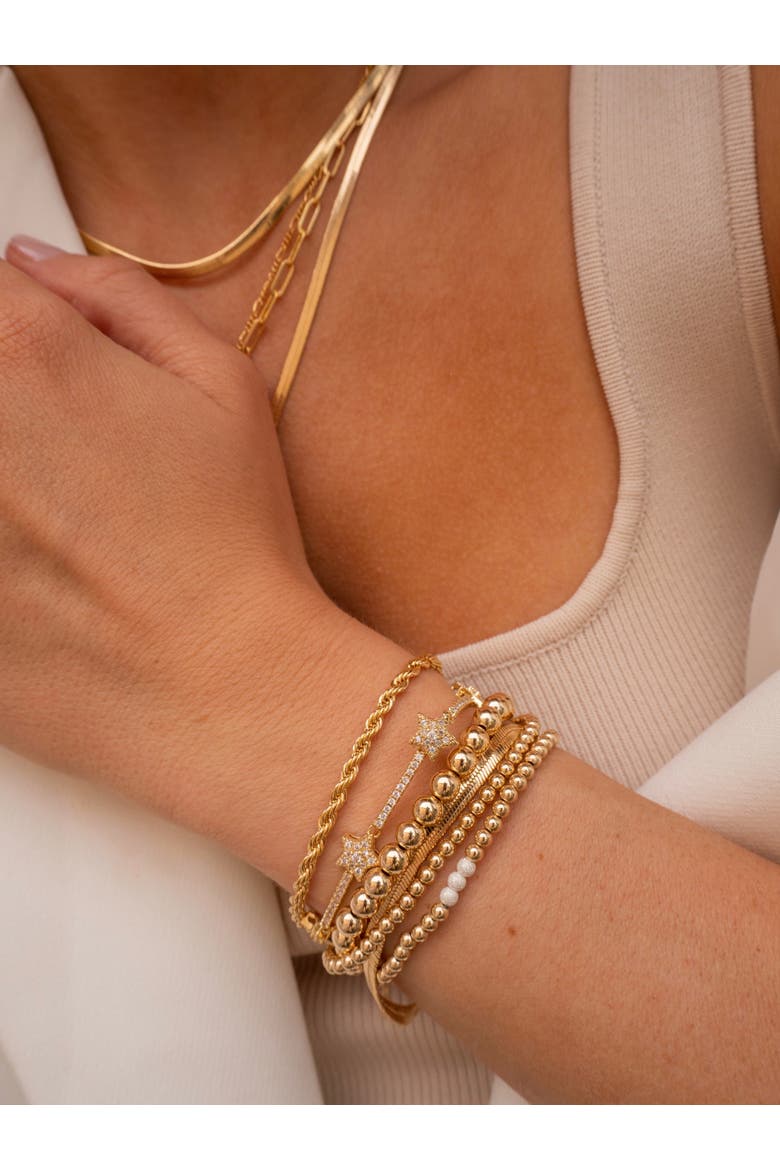 Nova Star Bracelet, Alternate, color, Gold