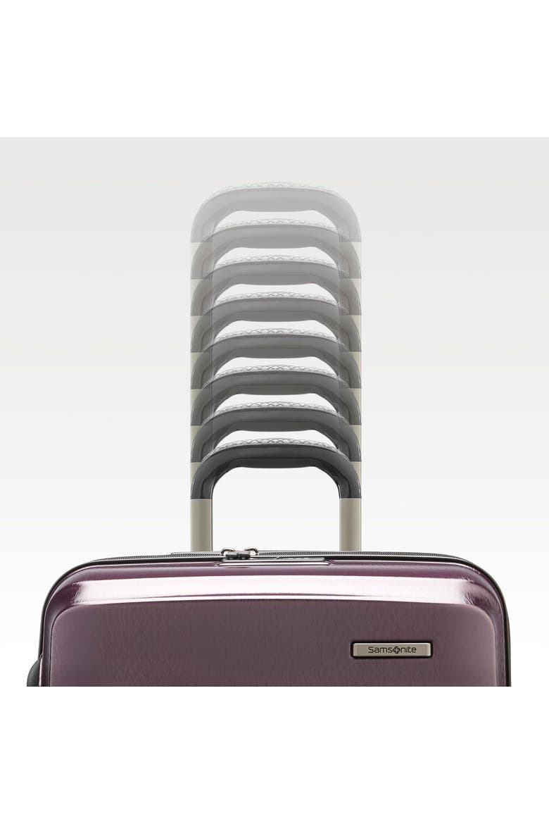 Octiv Hardside (Pro Front Pocket 20"/24"/28") 3 Piece Spinner Luggage Set, Alternate, color, Amethyst Purple