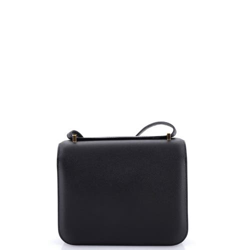 Pre-owned Hermes Hermes Constance Nm Bag Epsom 18 In Black