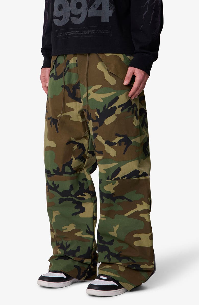 mnml Camo Baggy Pants, Alternate, color, Camo