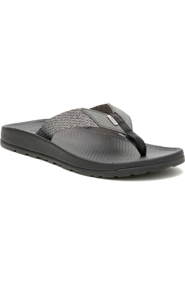 Chaco Lowdown Leather Flip Flop, Main, color,