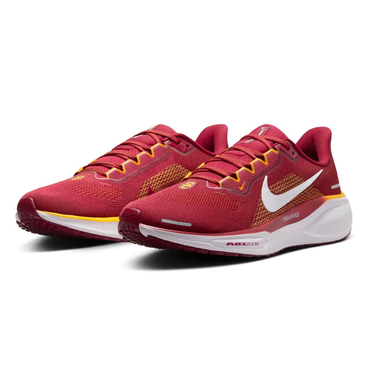 Nike Unisex Nike Cardinal USC Trojans Zoom Pegasus 41 Running Shoes, Alternate, color, 