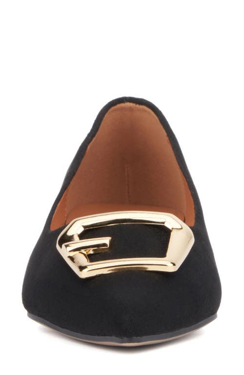 Torgeis Hartwell Pointed Toe Flat In Black