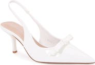 BERNESS Panika Pointed Toe Slingback Pump