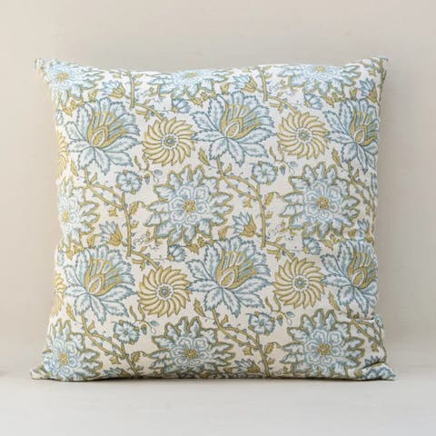 Bloom Blockprint Pillow - Cover Only
