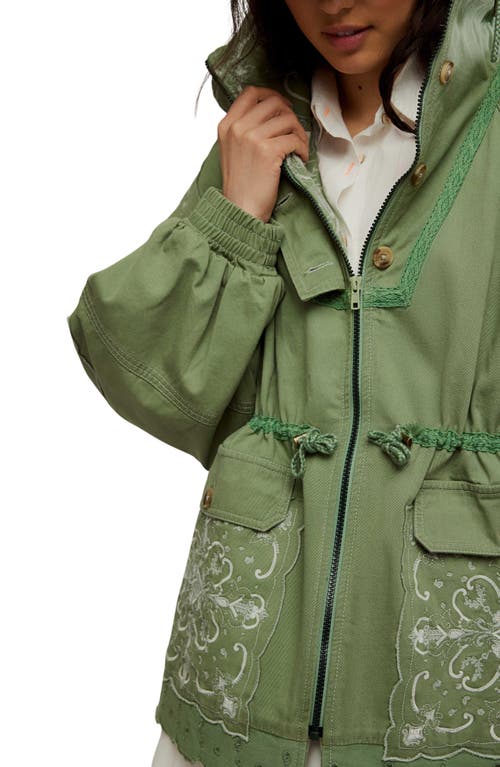 Free People Bali Until Dawn Jacket In Green