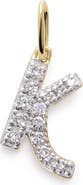 Monica Vinader Diamond Initial Pendant