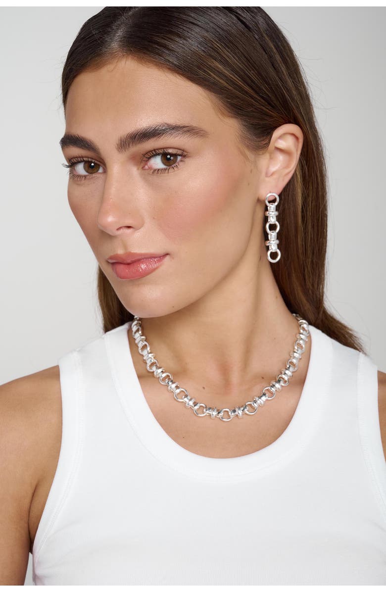 TUTTI Connect Necklace, Alternate, color, Silver