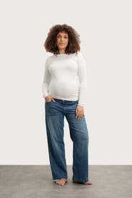 Nom Maternity Slouch Maternity Under-the-belly Boyfriend Jeans