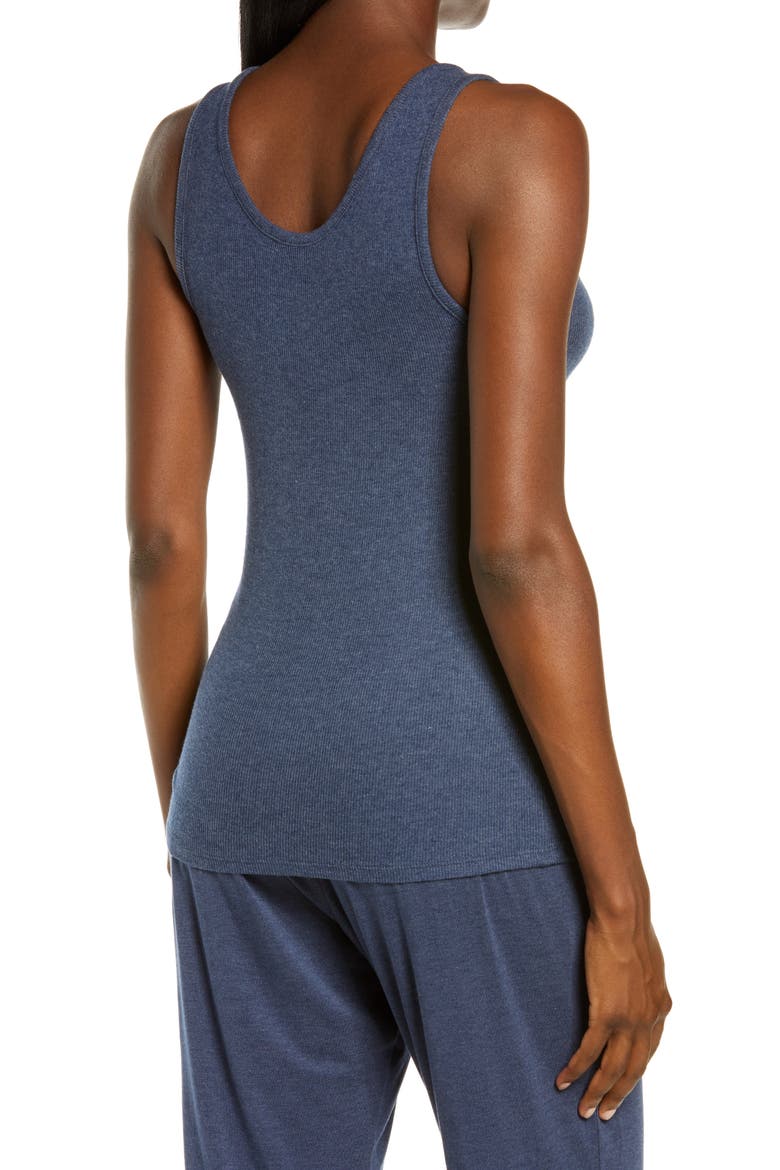 Lounge Tank, Alternate, color, DRESS BLUES HEATHER