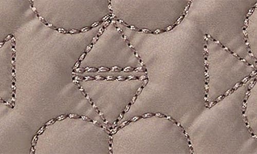 Kate Spade New York Small Tilly Quilted Fabric Cosmetics Case In Gray