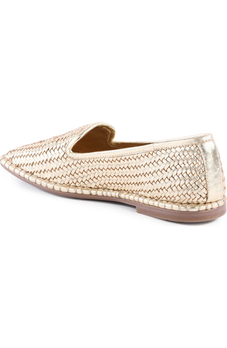 Seychelles Trustworthy Woven Loafer, Alternate, color, Gold
