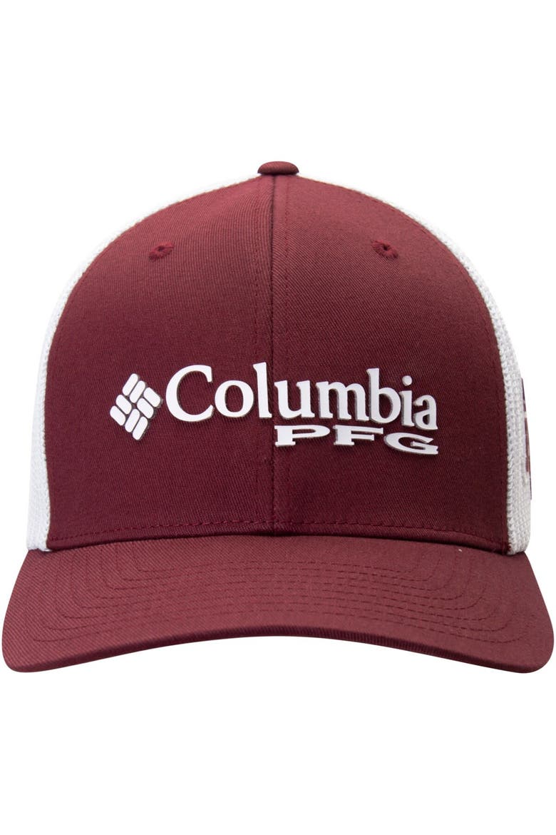 Men's Columbia Maroon Texas A&M Aggies Collegiate PFG Flex Hat, Alternate, color, Maroon