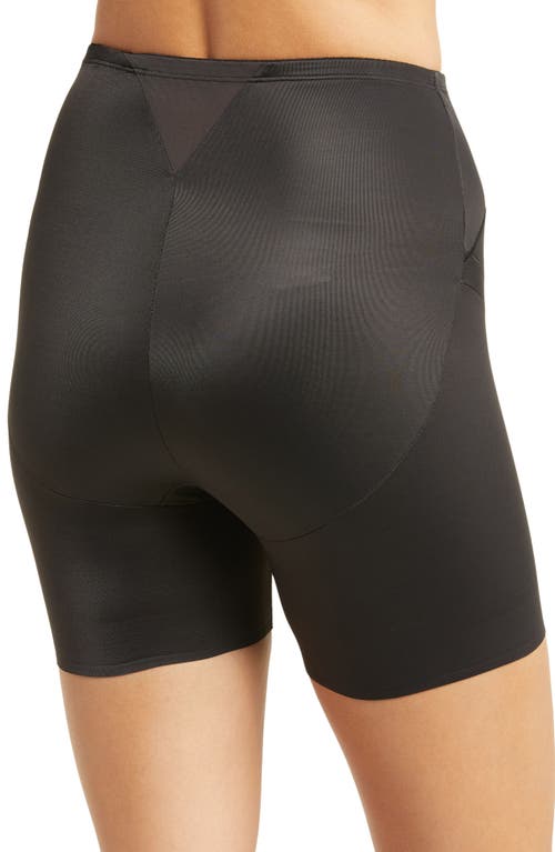 Shop Miraclesuit ® Tummy Tuck Waistline Bike Shorts In Black
